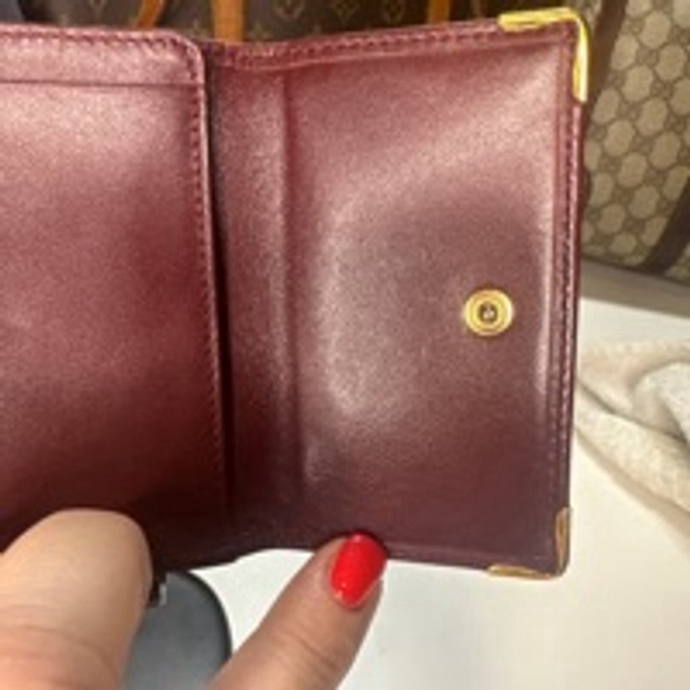 Cartier Wallet Burgundy - Picture 12 of 13